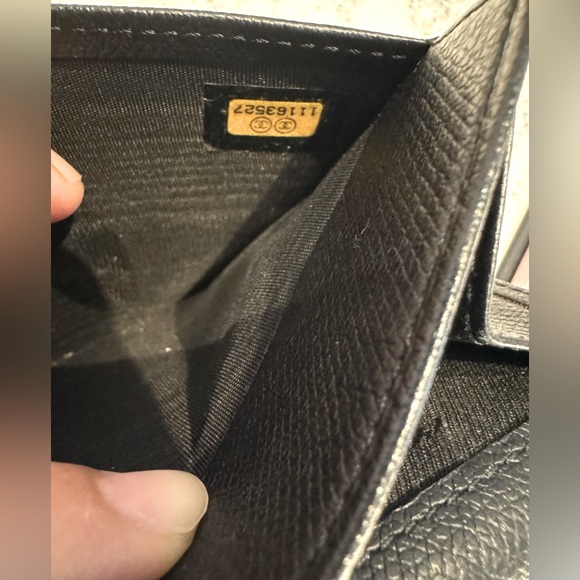 Chanel Interlocking CC Flap Logo Bifold Long Wallet - Picture 9 of 10